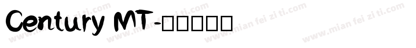 Century MT字体转换